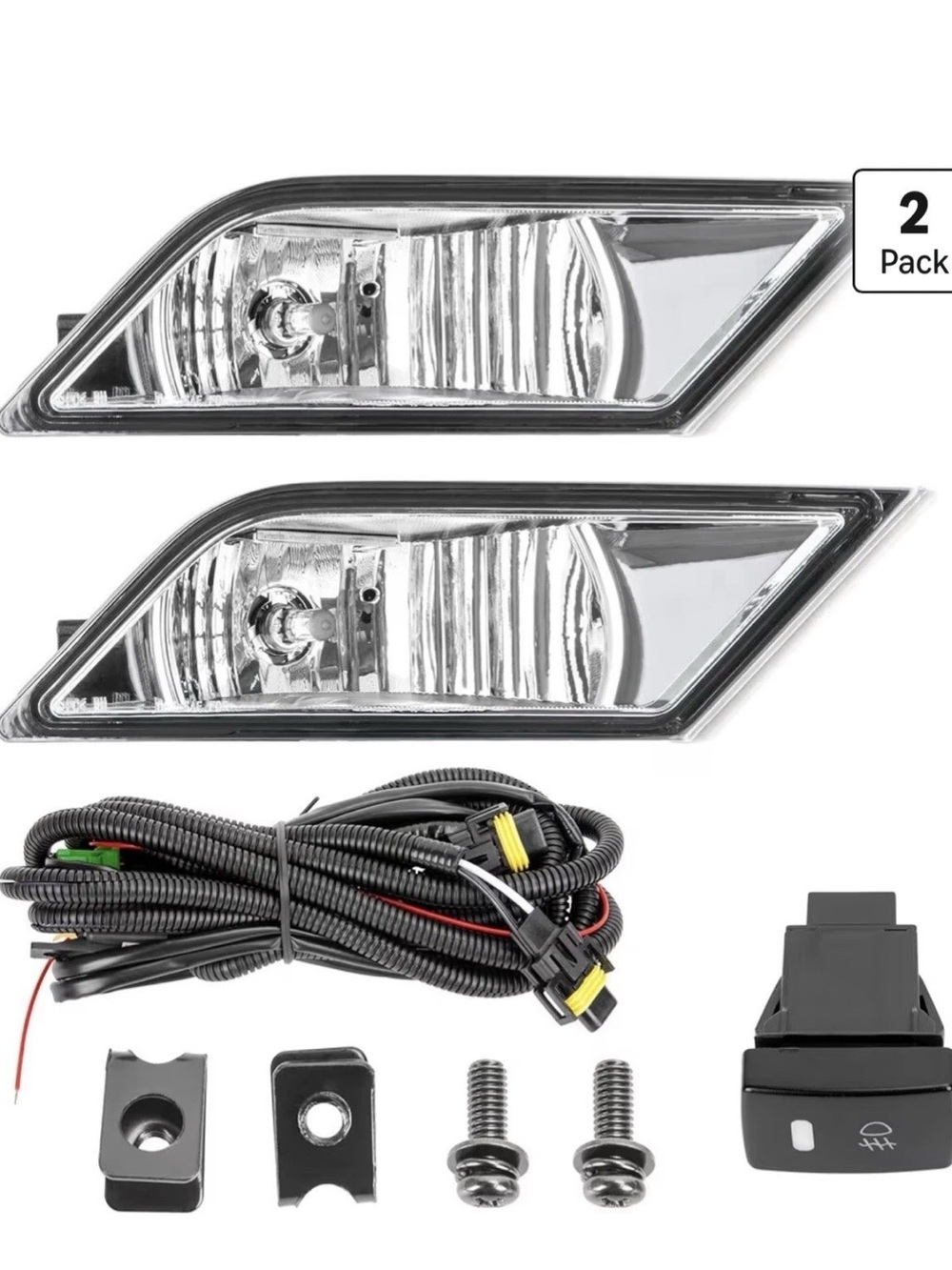Fog Lights2011-2013 Honda Odyssey Replacement Assembly Fog Lamps
